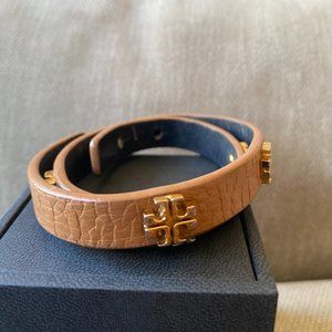 Tory Burch Double-Wrap Logo Bracelet